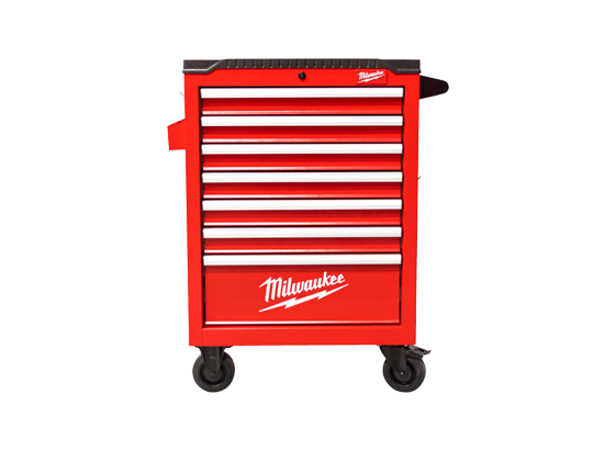 Milwaukee 7-Drawer Steel Storage Rolling Cabinet [Src17/7-1]| 27 In / 69 Cm
