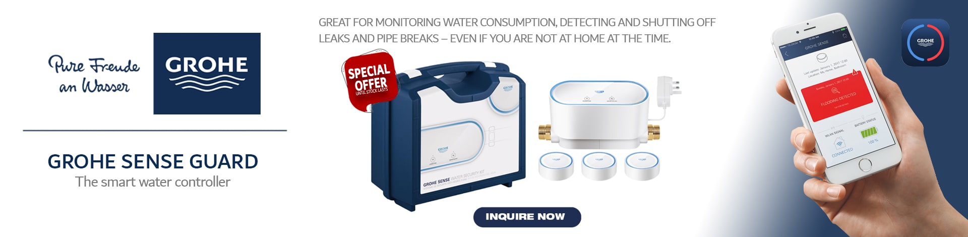 Grohe, the smart water controller